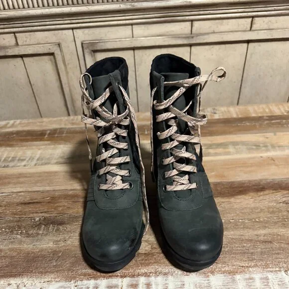 Sorel Women's Lexie Wedge Boot Slate Size 8 - Picture 3 of 7